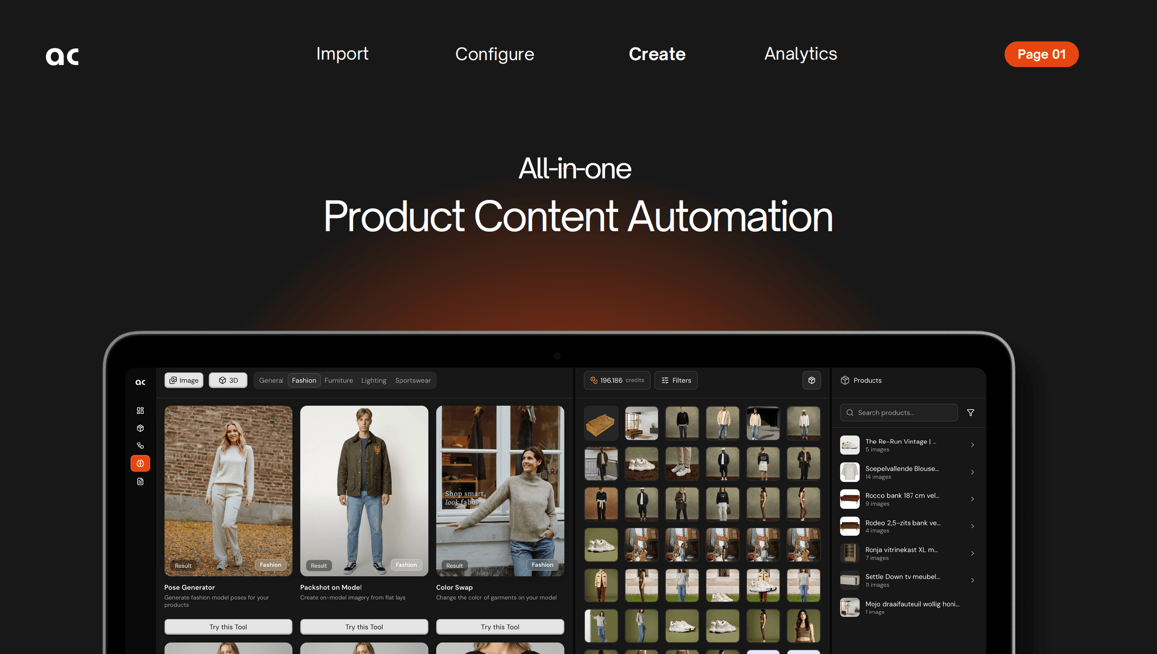 AI Studio - AI-powered product photography